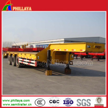 Heavy Duty Towing Tri Axles Excavator Lowbed Truck Semi remolque